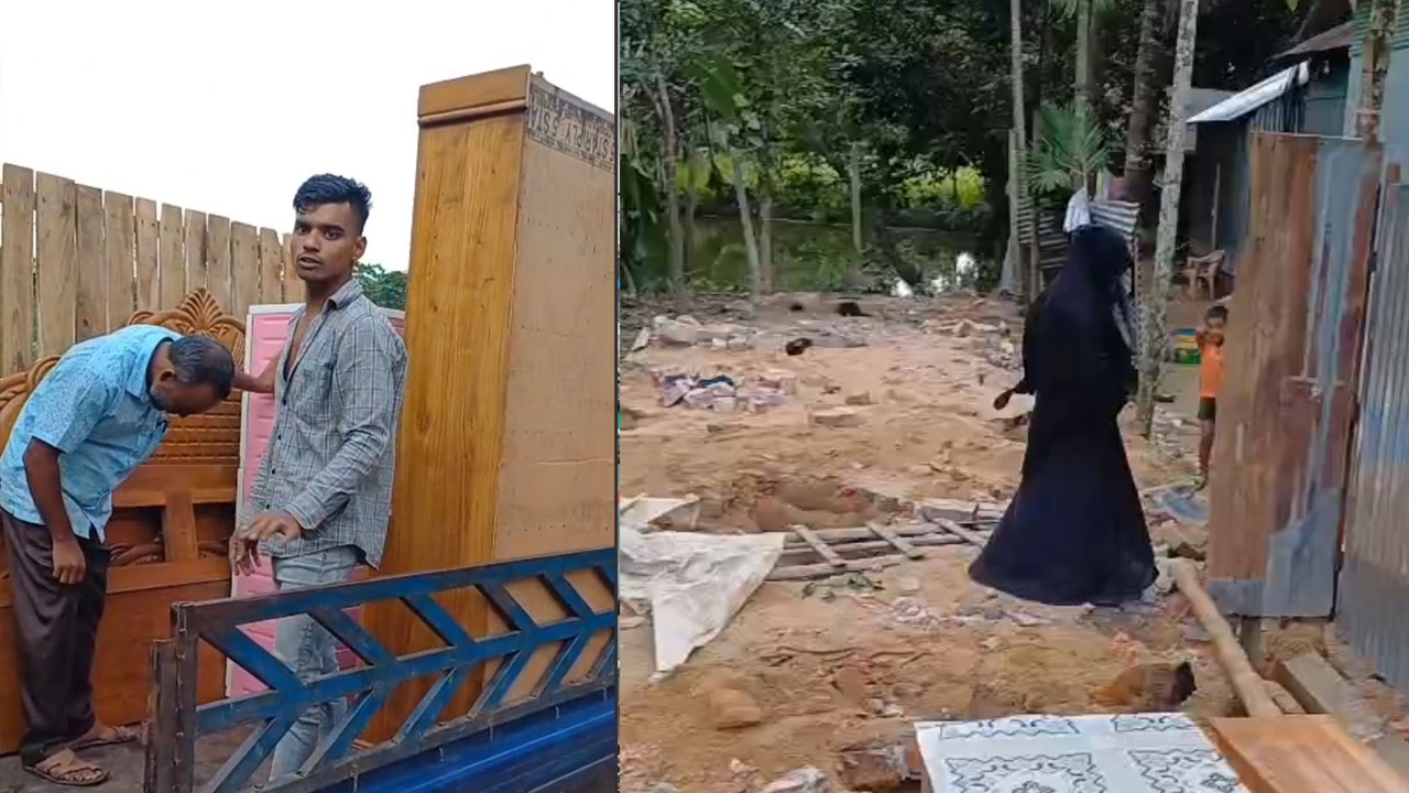 সুদের টাকা না পেয়ে কৃষকের ঘরবাড়ি ভাঙচুর, ইমামসহ গ্রেপ্তার ৪